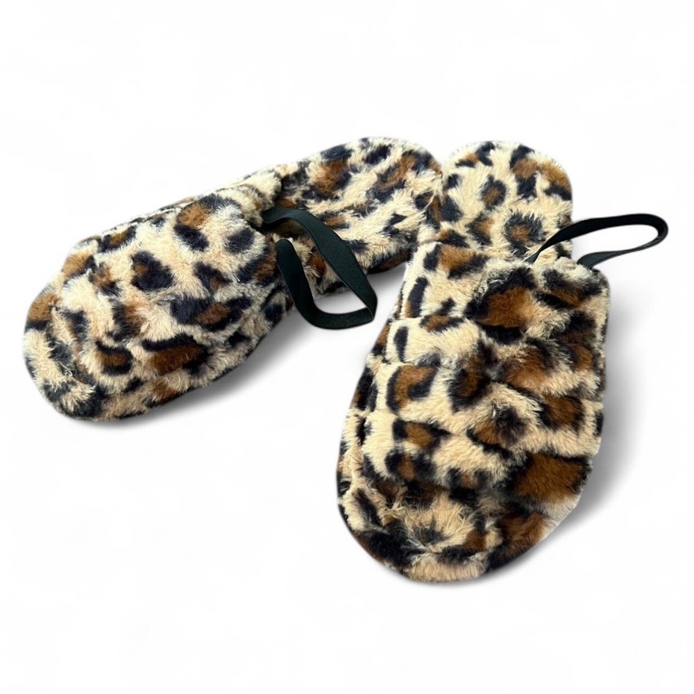 Cheetah Print Slippers - Picture 4 of 4